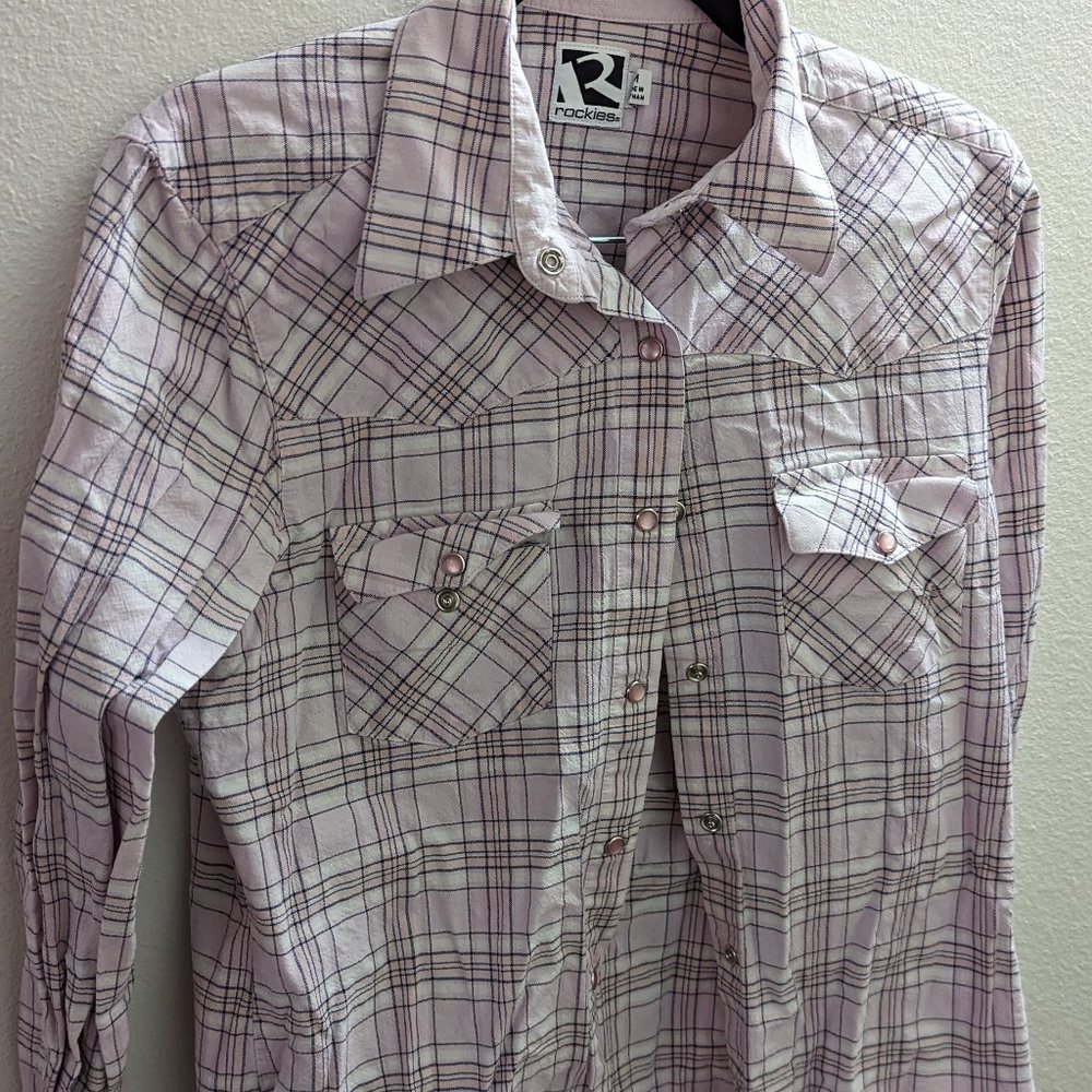 Vintage Rockies Pink Blouse